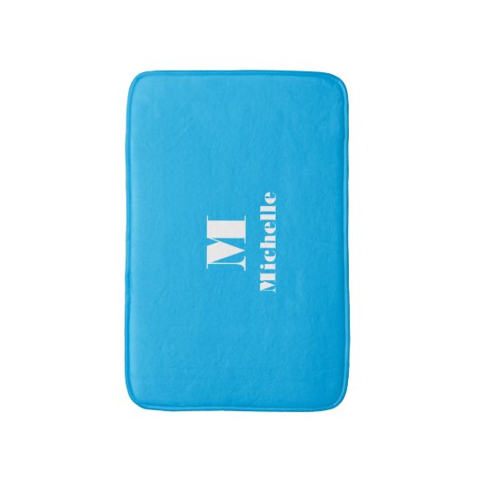 Individuelle Name Erstfarbige Vollfarbe Badematte (Vorderseite Vertikal)