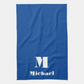 Individuelle Name Erstfarbige Vollfarbe Geschirrtuch (Vertikal)