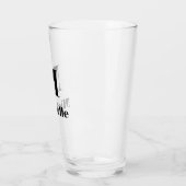 Individuelle Name Erstfarbige Vollfarbe Glas (Links)