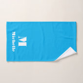 Individuelle Name Erstfarbige Vollfarbe Handtuch (Handtuch)