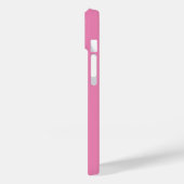 Individuelle Name Erstfarbrosa Case-Mate iPhone Hülle (Rückseite / Links)