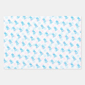 Individuelle Name Erstmaliges Weihnachtsgeschenk Geschenkpapier Set (Vorderseite 3)