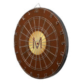 Individuelle Name Erstspielzimmer Klasse Braun & G Dartscheibe (Vorderseite rechts)