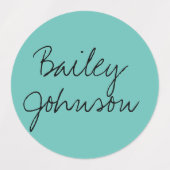 Individuelle Name Etiketten (Design 1)