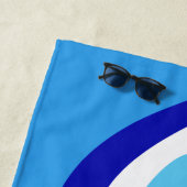 Individuelle Name Evil Eye Nazar Amulet Strandtuch (Beispiel)