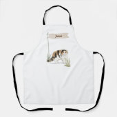 Individuelle Name Exotische Kurze Haarkatze Hausti Schürze (Vorderseite)