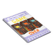 Individuelle Name/Fachspiel über die Retro Gamer S Notizblock (Rechte Seite)