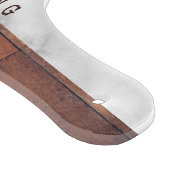 Individuelle Name Familienangebot Holz und Marmor Schneidebrett (Ecke)