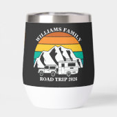 individuelle Name Familienurlaub Berg Road Trip (Rückseite)