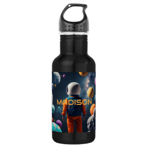 Individuelle Name Fantasy Space Kid Edelstahlflasche