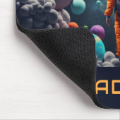 Individuelle Name Fantasy Space Kid Mousepad (Ecke)