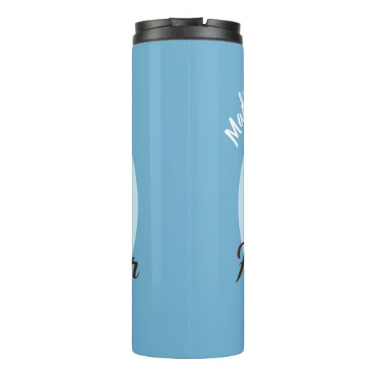 Individuelle Name & Farbe Eiscreme Thermosbecher (Rückseite)