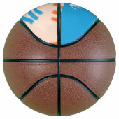 Individuelle Name Farbe Striche gemustert Basketball (Rechts)