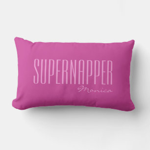Individuelle Name & Farbe SUPERNAPPER Kissen