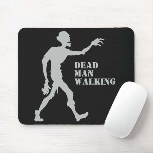 Individuelle Name & Farbe Zombie-Mousepad Mousepad (Mit Mouse)