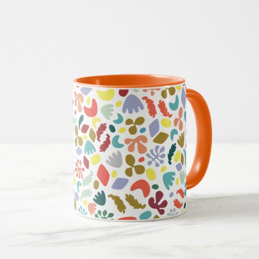 Individuelle Name-Farbenfroh Tasse (VorderseiteRechts)