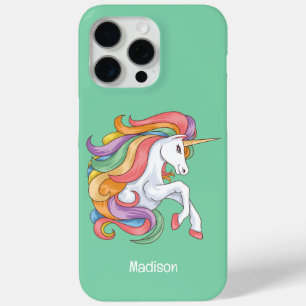 Individuelle Name Farbenfrohe Einhorn Case-Mate iPhone Hülle