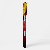 Individuelle Name Farbenfrohe Rose Blume Bouquet iPhone Hülle (Rechte Seite)