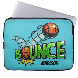 Individuelle Name- & Farbenschuhe Basketballschlä Laptopschutzhülle