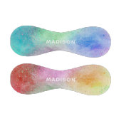 Individuelle Name-Farbexplosion Baseball (Paneele)