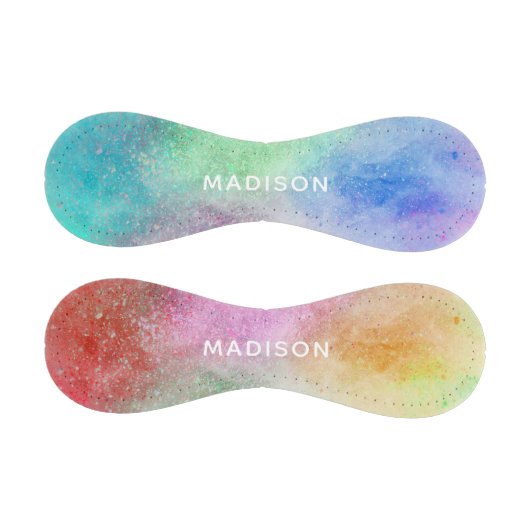 Individuelle Name-Farbexplosion Baseball (Paneele)