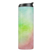Individuelle Name-Farbexplosion Thermosbecher (Nach links gedreht)