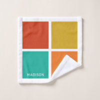 Individuelle Name-Farbquadrate