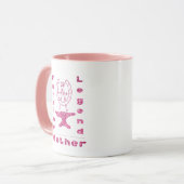 Individuelle Name Farrier Legend Mutter Anvil Hors Tasse (Vorderseite Links)