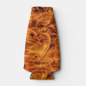 Individuelle Name Feuer Flaschenkühler (Vorderseite)