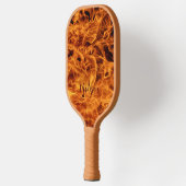 Individuelle Name Feuer Pickleball Schläger (Links)