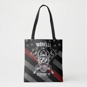 Individuelle Name Feuerwehrfeuerwehr Tasche