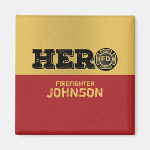 Individuelle Name, Feuerwehrheldin Magnet