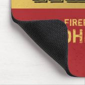 Individuelle Name, Feuerwehrheldin Mousepad (Ecke)