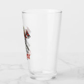 Individuelle Name Feuerwehrmann als Erster letzter Glas (Links)