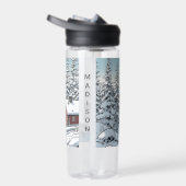 Individuelle Name Finnland Wintertäuschung Trinkflasche (Rechts)