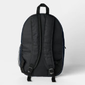 Individuelle Name FISCHEREI Bedruckter Rucksack (Rückseite)