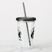 Individuelle Name Fish Acryltrinkbecher (Links)