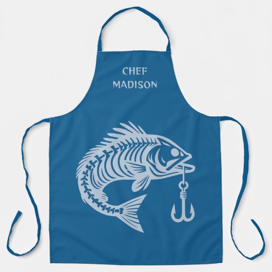 Individuelle Name Fish Schürze (Vorderseite)