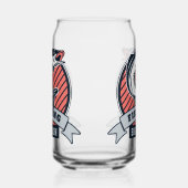 Individuelle Name Fisher Shotglass Dosenglas (Links)