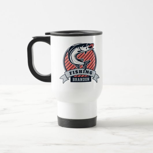 Individuelle Name Fisher Tasse (Links)