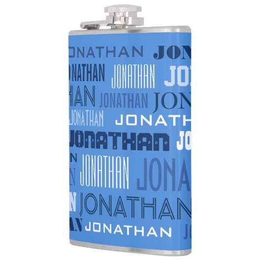 Individuelle Name Flachmann (Links)