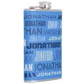 Individuelle Name Flachmann (Rechts)