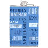 Individuelle Name Flachmann (Rückseite)