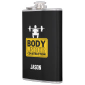 Individuelle Name Flachmann (Links)