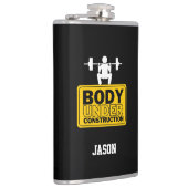 Individuelle Name Flachmann (Rechts)