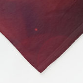 Individuelle Name Flaming Basketball Fleecedecke (Ecke)