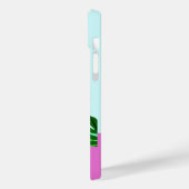 Individuelle Name Flamingo Liebe Case-Mate iPhone Hülle (Rückseite / Links)