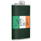 Individuelle Name-Fleck Flachmann (Rechts)