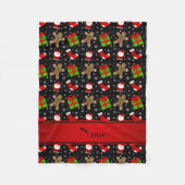 Individuelle Name Fleecedecke (Vorderseite)