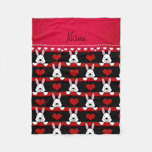 Individuelle Name Fleecedecke